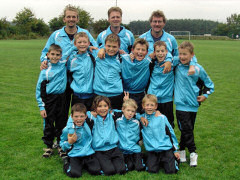 Internationales E-Jugend-Turnier beim Nordberliner SC, Mannschaftsfoto SC Adelsdorf