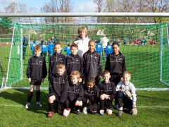 Internationales E-Jugend-Turnier beim Nordberliner SC, Mannschaftsfoto Int. Soccer Bristol