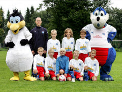 Internationales E-Jugend-Turnier beim Nordberliner SC, Mannschaftsfoto Hamburger SV