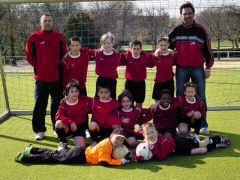 Internationales E-Jugend-Turnier beim Nordberliner SC, Mannschaftsfoto Mariendorfer SV