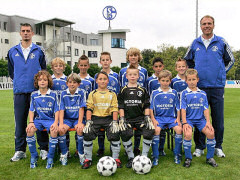 Internationales E-Jugend-Turnier beim Nordberliner SC, Mannschaftsfoto FC Schalke 04