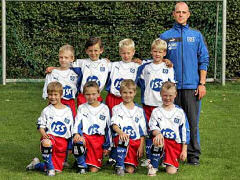 Internationales F-Jugend-Turnier beim Mariendorfer SV 06, Mannschaftsfoto Hamburger SV