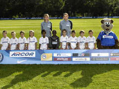 Internationales F-Jugend-Turnier beim Mariendorfer SV 06, Mannschaftsfoto Hertha BSC Berlin