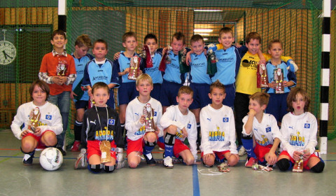Mannschaftsfoto mit dem HSV