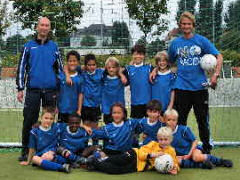 Internationales F-Jugend-Turnier beim Mariendorfer SV 06, Mannschaftsfoto Internationale