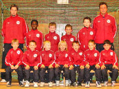 Internationales F-Jugend-Turnier beim Mariendorfer SV 06, Mannschaftsfoto FC Stern Marienfelde