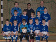 Internationales F-Jugend-Turnier beim Mariendorfer SV 06, Mannschaftsfoto Vorwärts Gronau